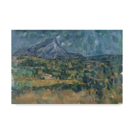 Paul Cezanne 'Mont Saintevictoire' Canvas Art,30x47